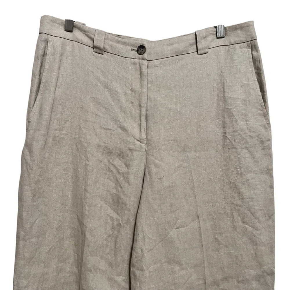 Boden Westbourne Linen Trousers Wide Leg Pants Women’s 100% Linen - Picture 3 of 11